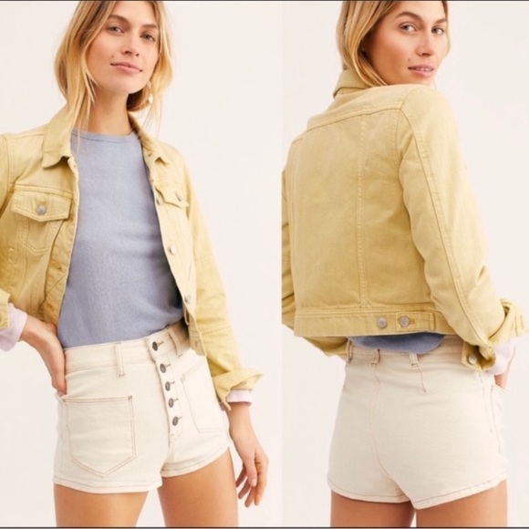 nwt // free people bridgette high rise shorts - Picture 9 of 9